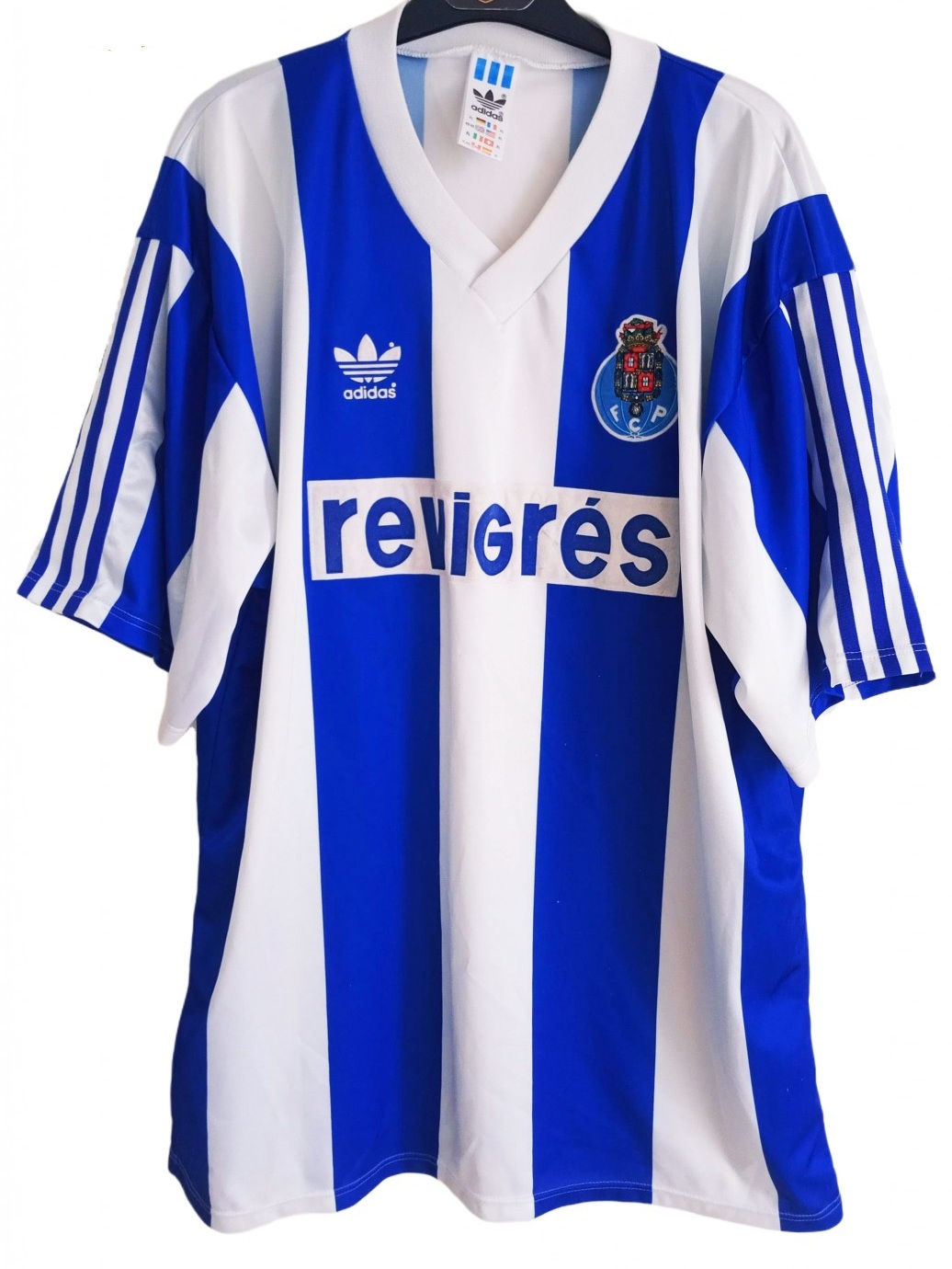 Camisa I Porto 1995 1997 Retro Adidas